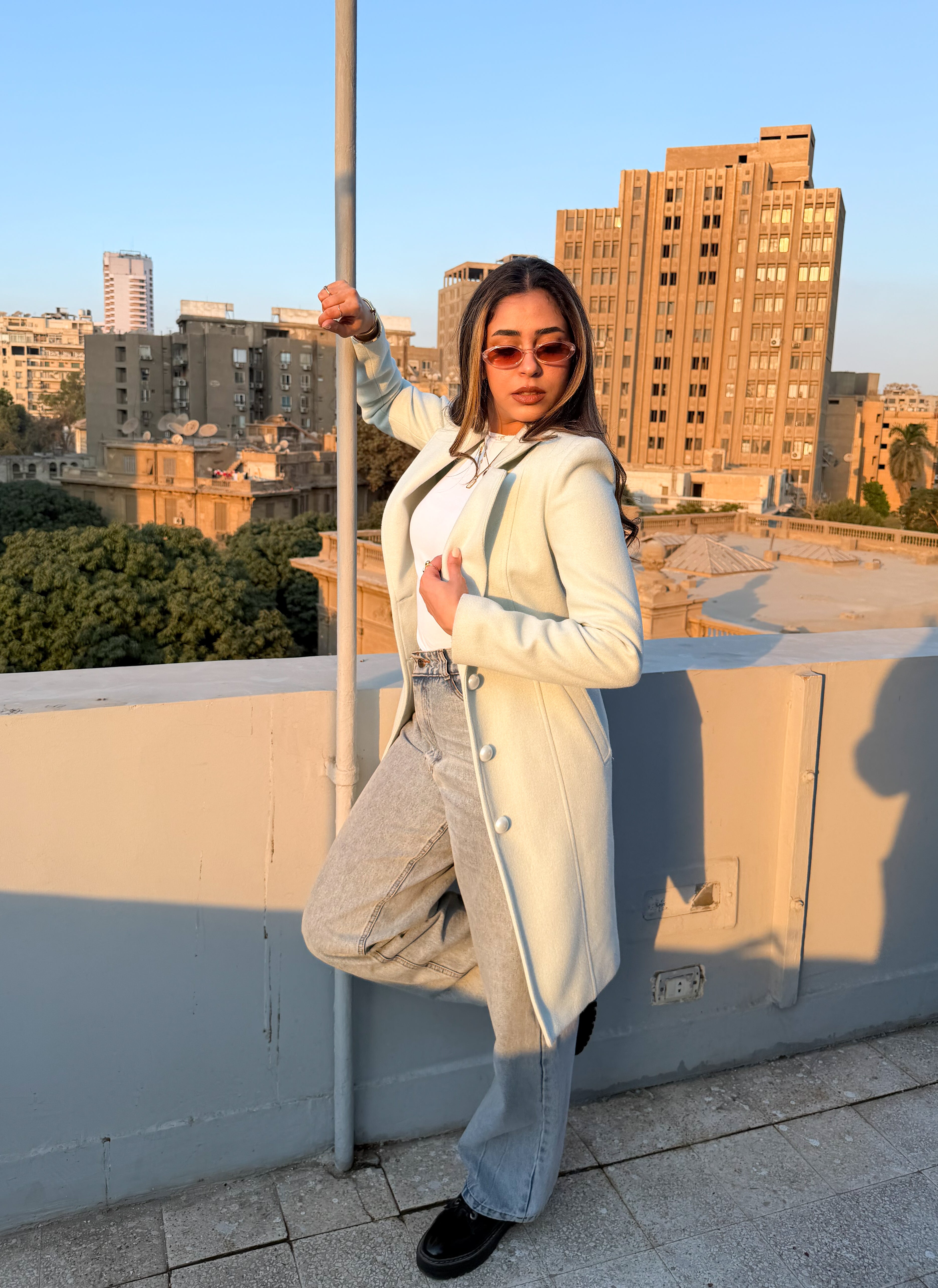 Mint Long Coat