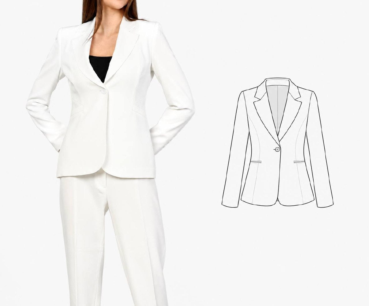 Rounded suit
