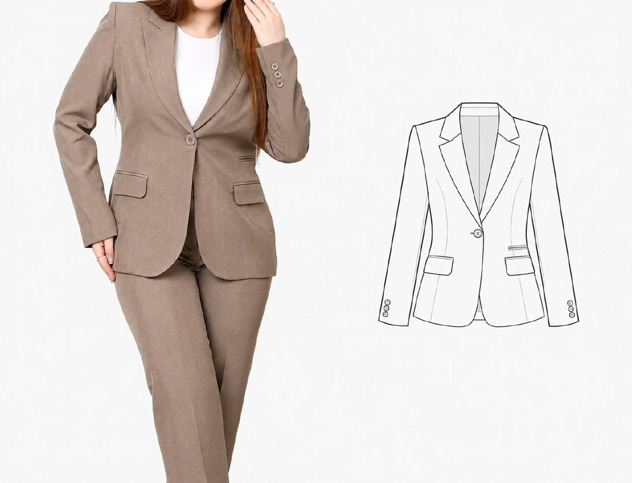 Linen Suit
