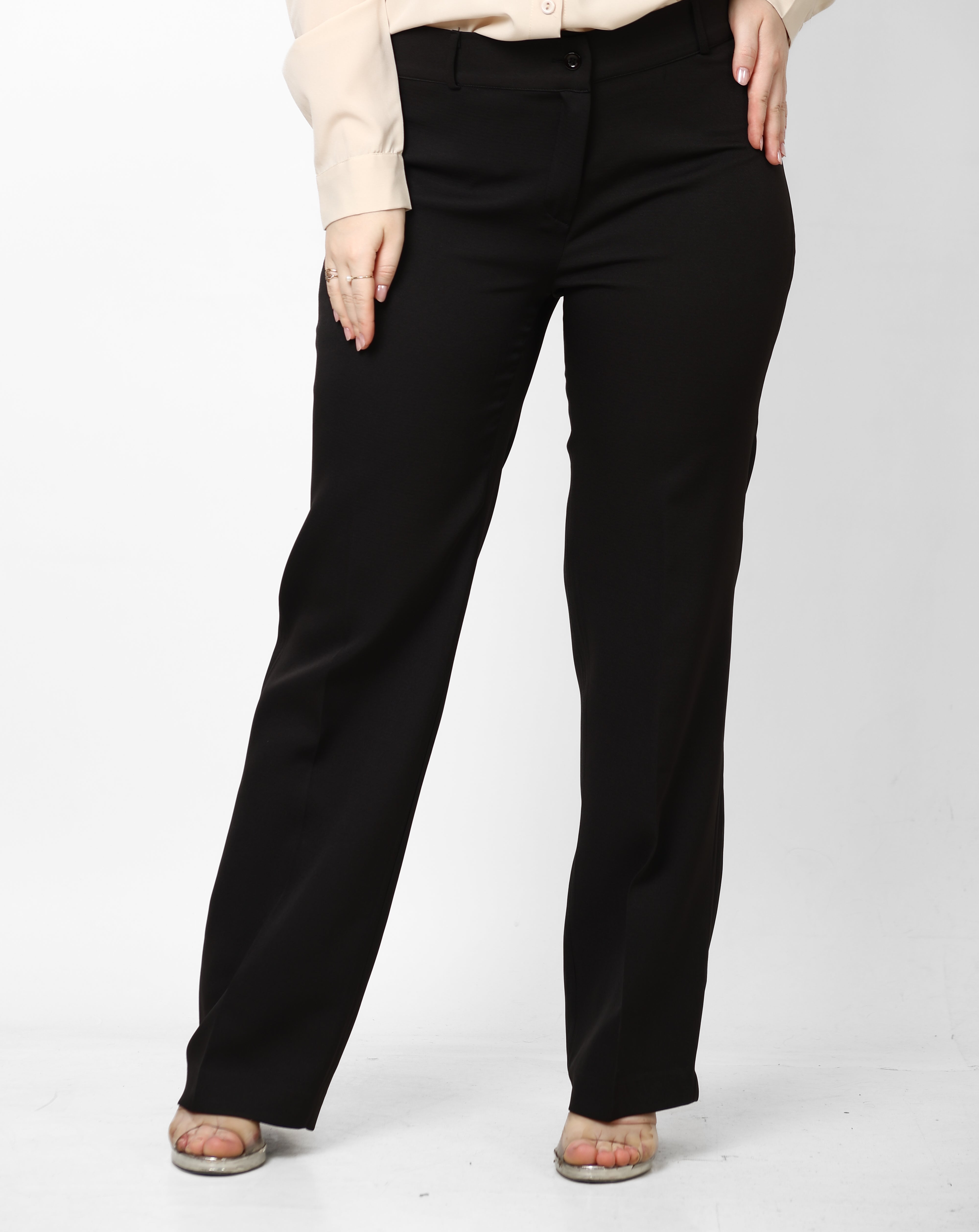 Black Wide leg pants