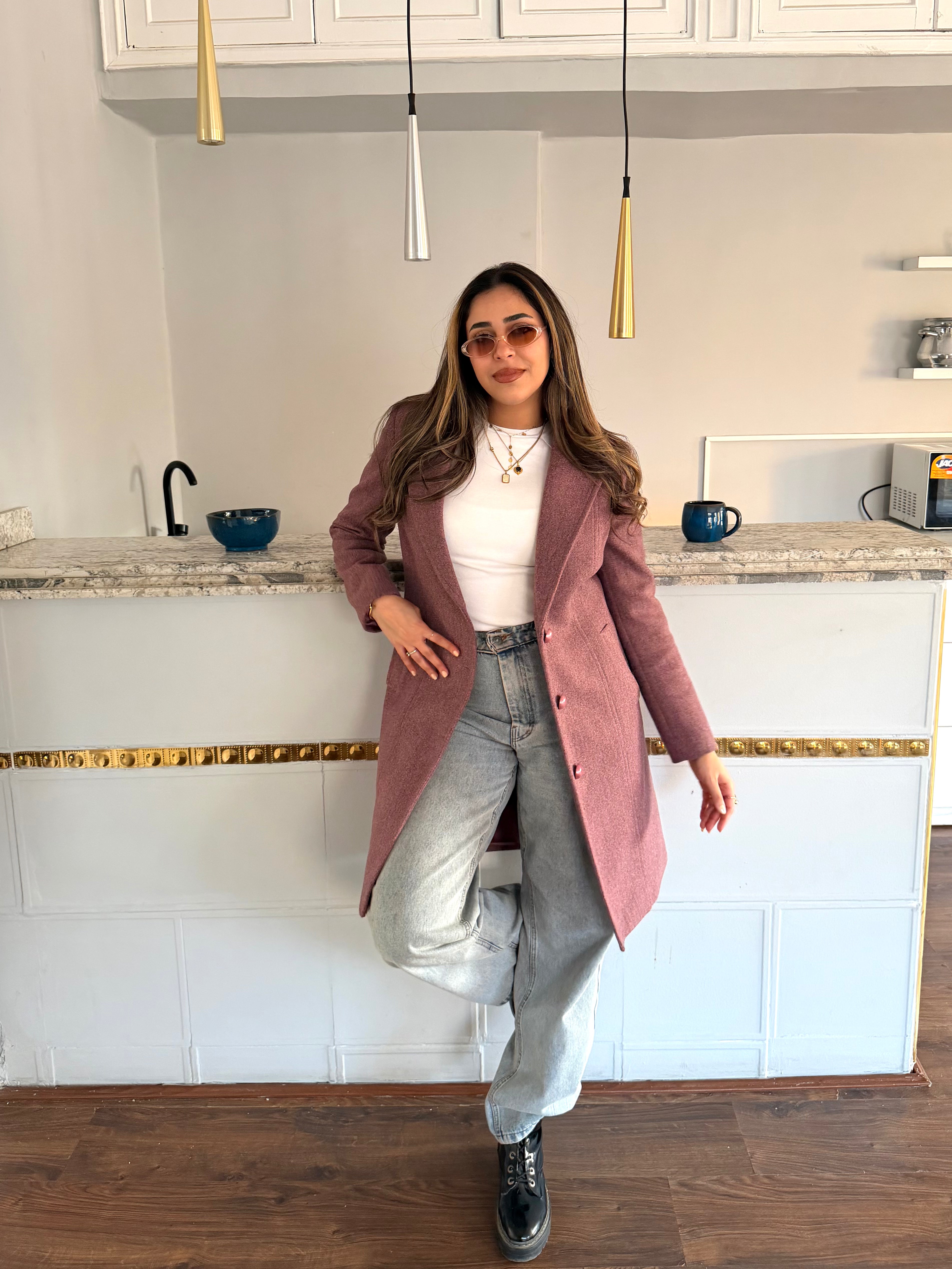 Dream Purple Long Coat