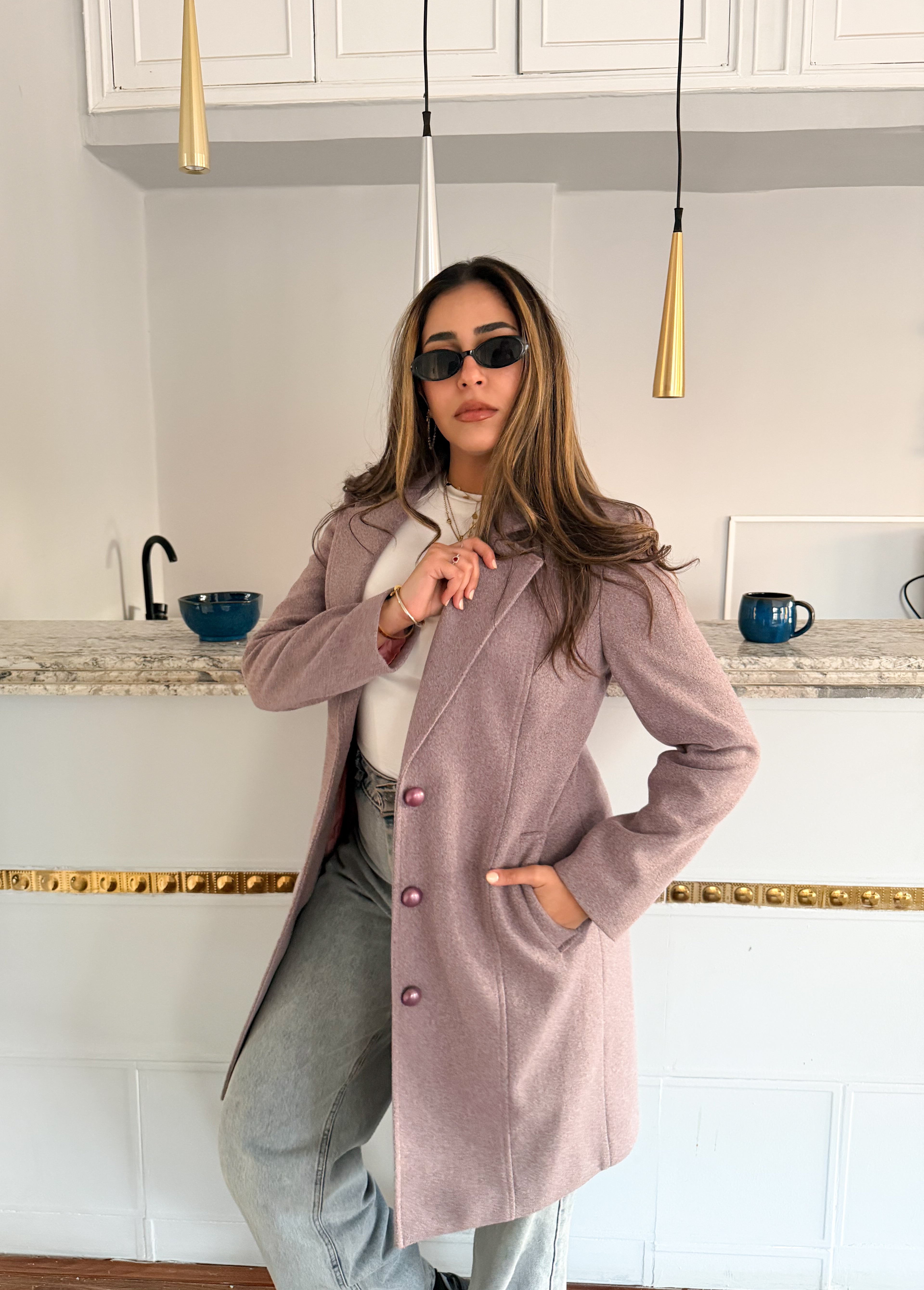 Cashmere Long Coat
